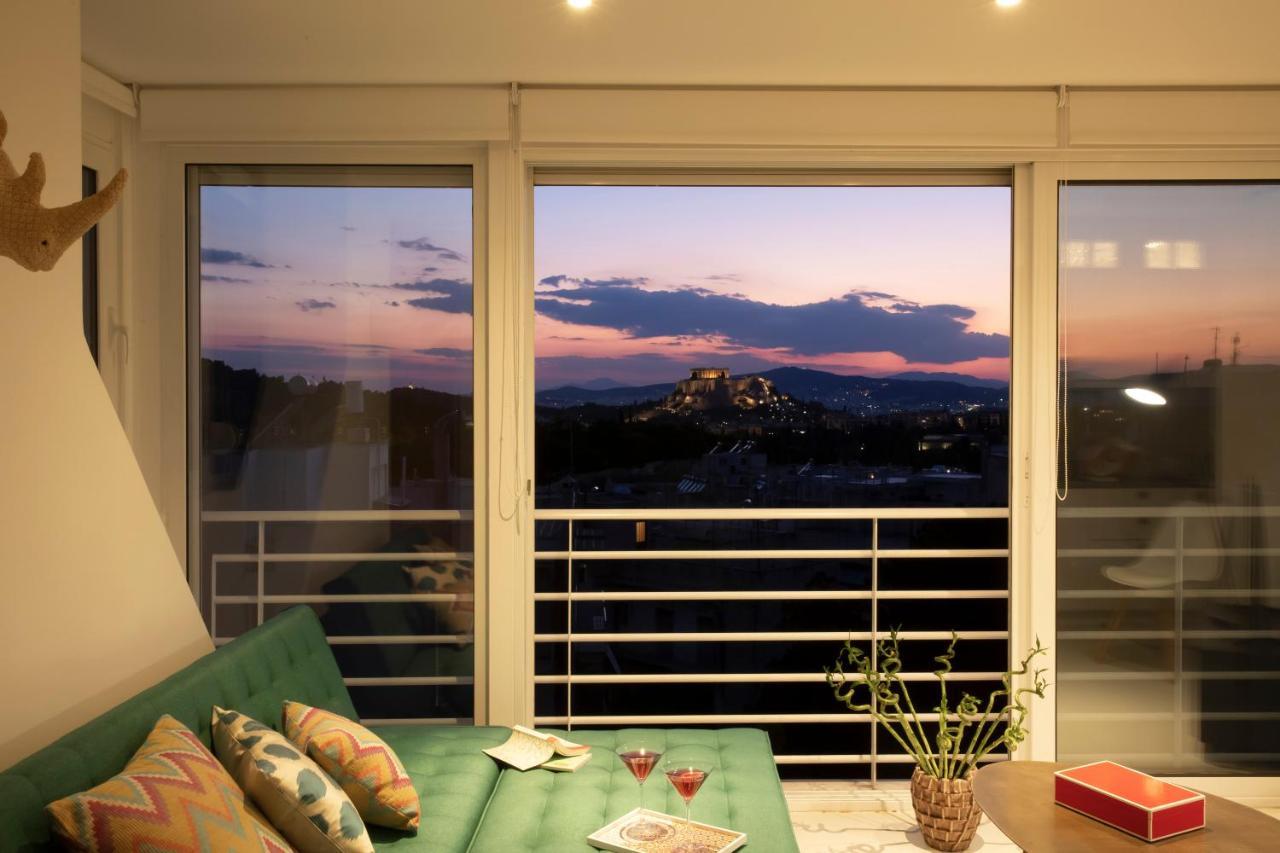 Stunning Acropolis View Apartment Atene Esterno foto